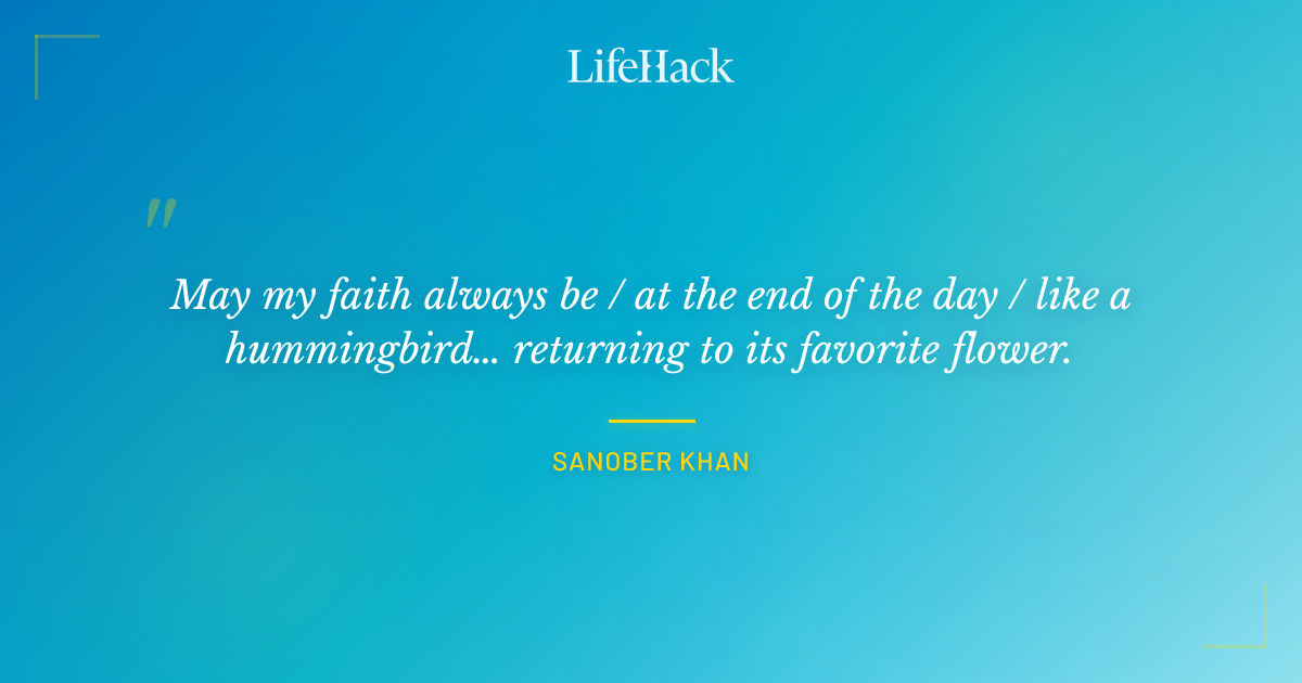 Quote by Sanober Khan
