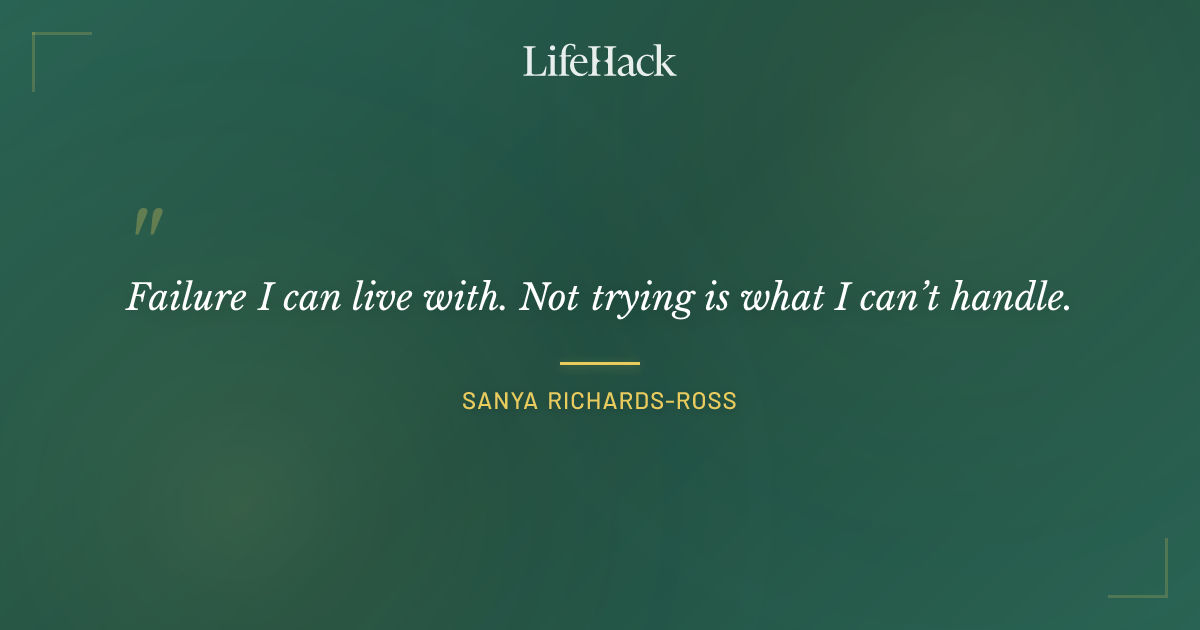 Quote by Sanya Richards-Ross