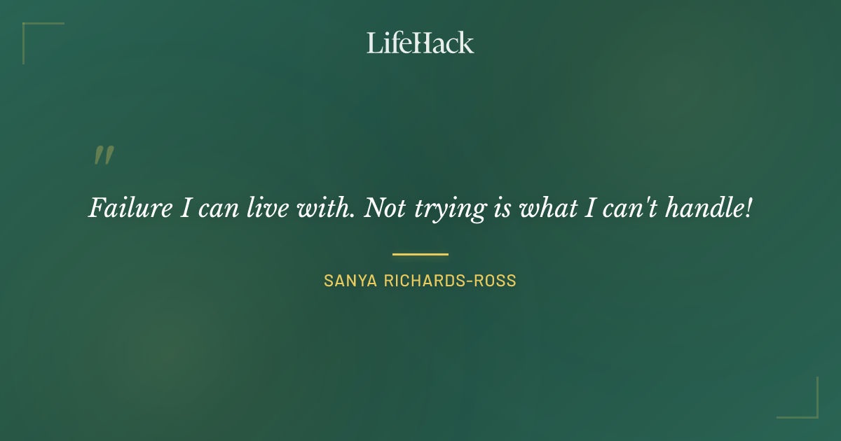 Quote by Sanya Richards-Ross