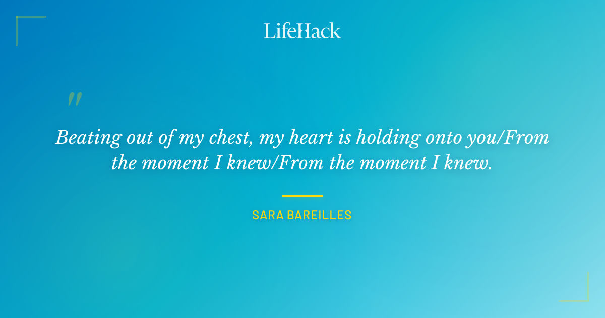 Quote by Sara Bareilles