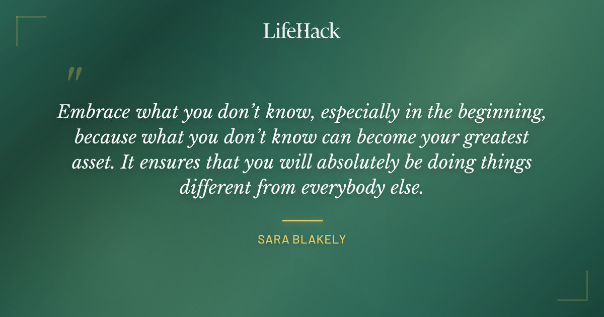 Quote by Sara Blakely