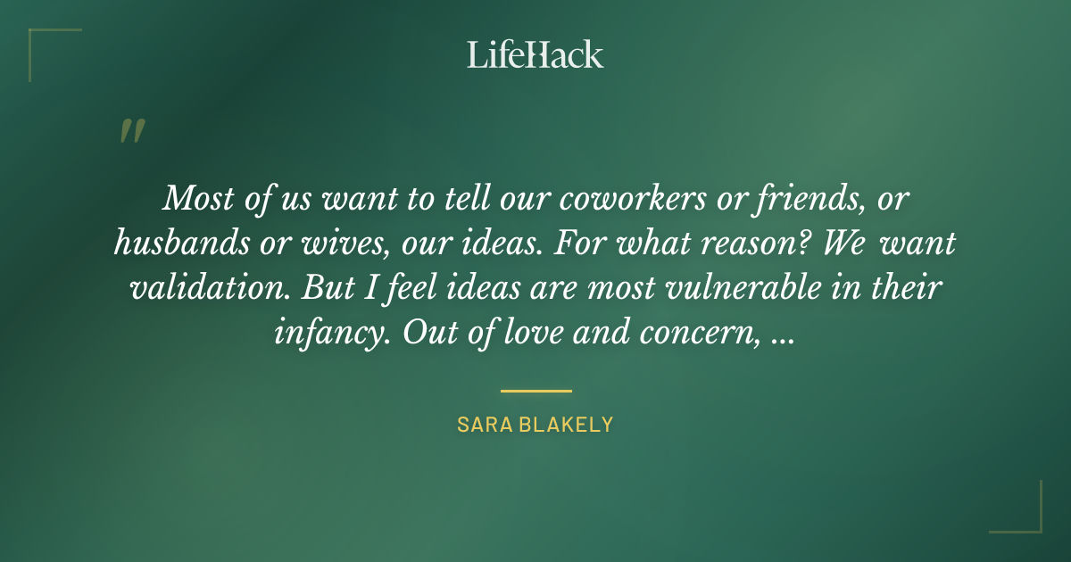 Quote by Sara Blakely