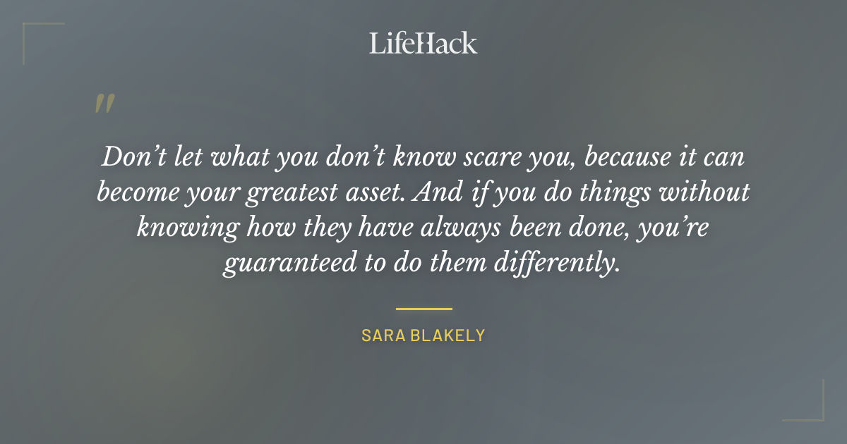 Quote by Sara Blakely