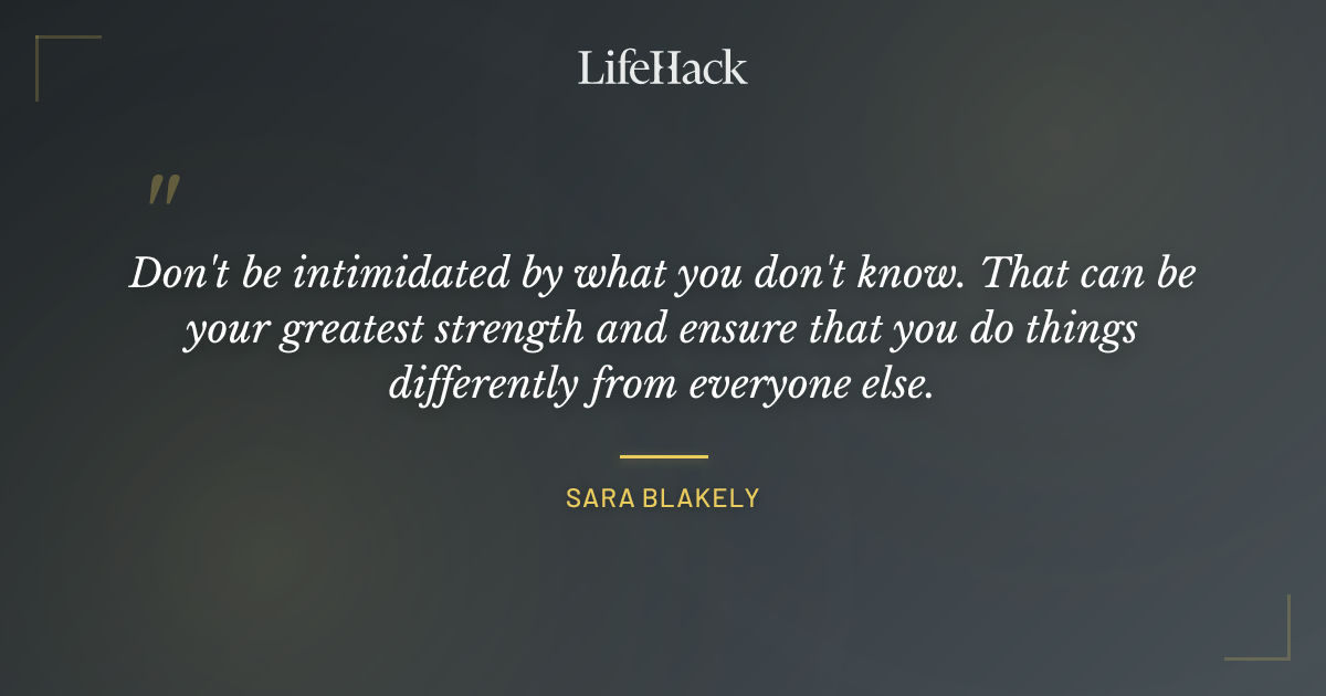 Quote by Sara Blakely