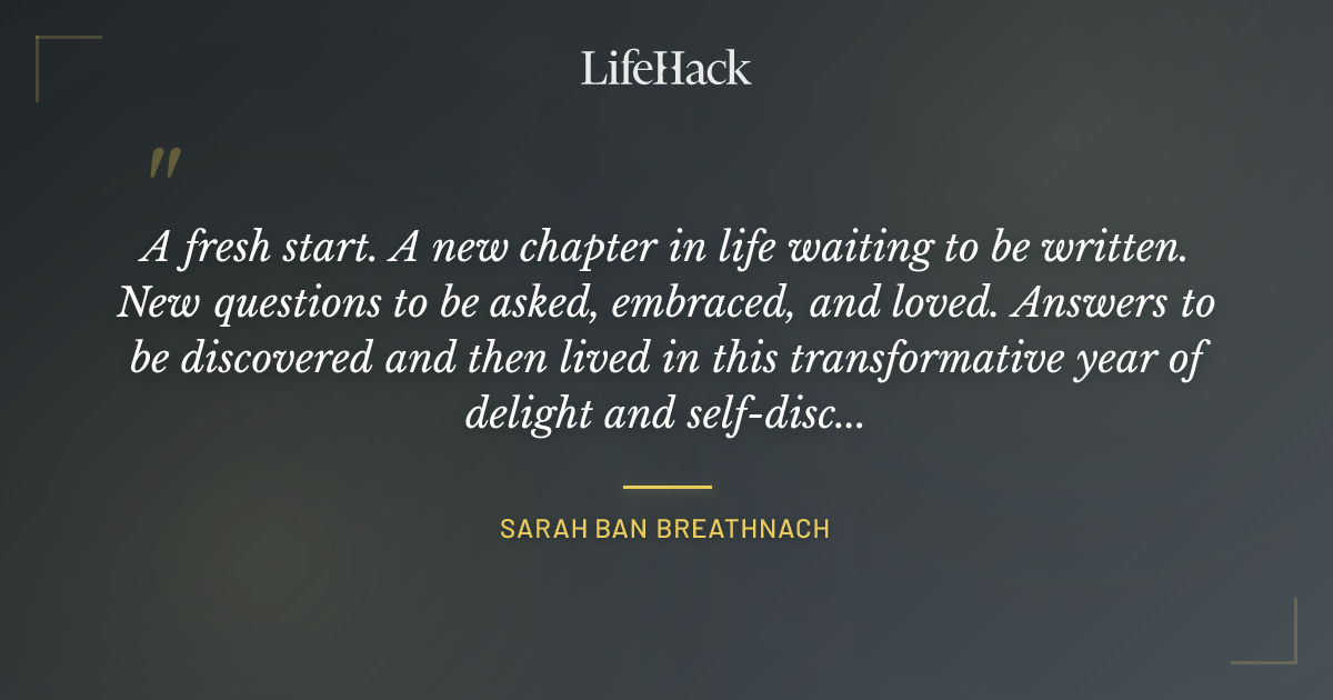Quote by Sarah Ban Breathnach