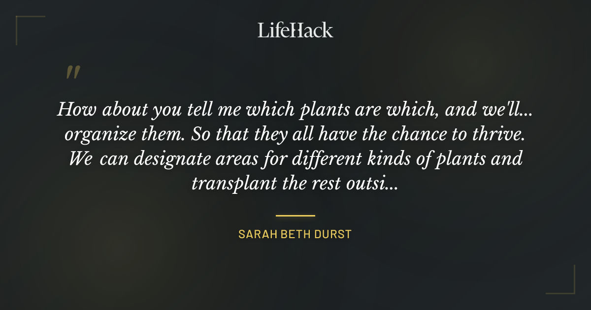 Quote by Sarah Beth Durst