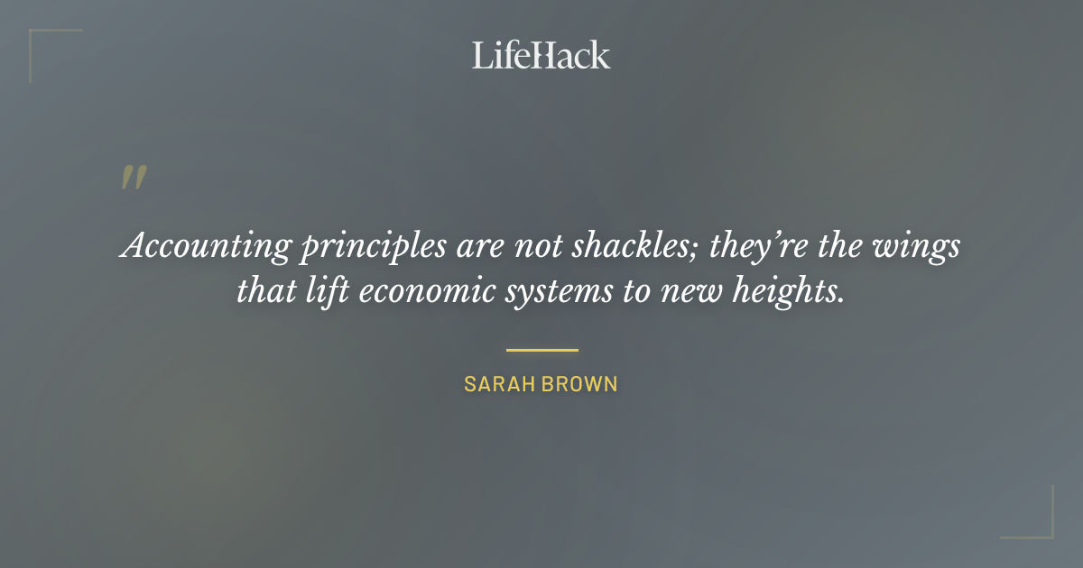 Quote by Sarah Brown