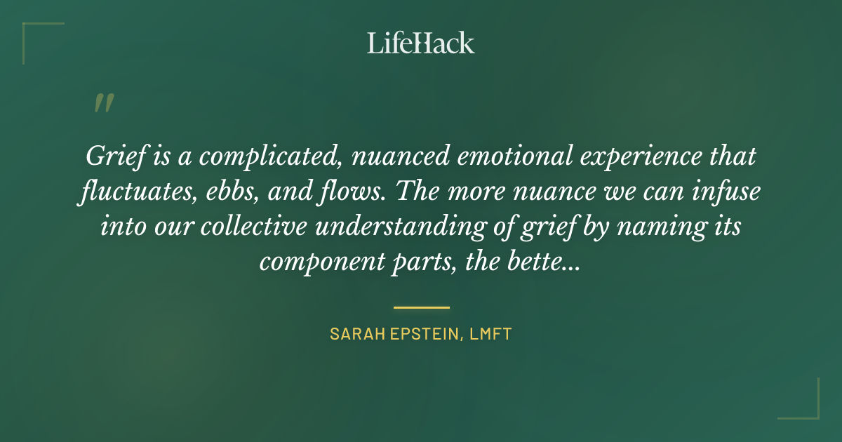 Quote by Sarah Epstein, LMFT