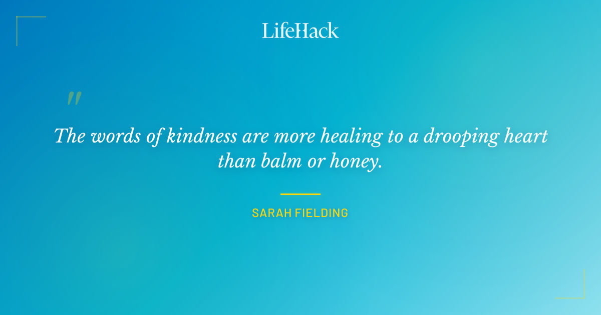 Quote by Sarah Fielding