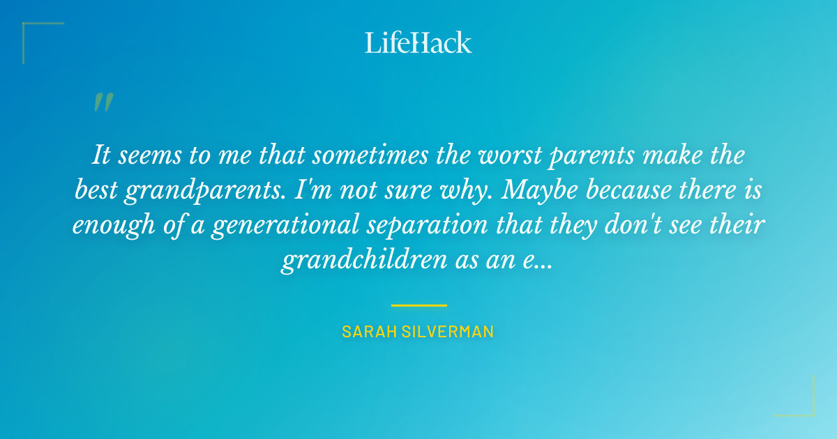 Quote by Sarah Silverman