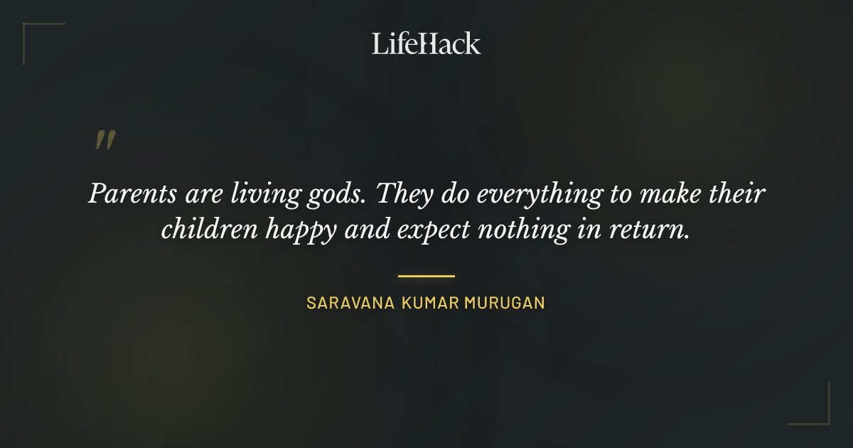 Quote by Saravana Kumar Murugan