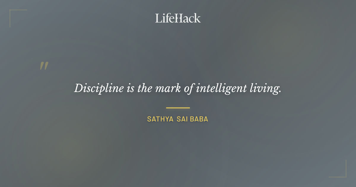 Quote by Sathya Sai Baba