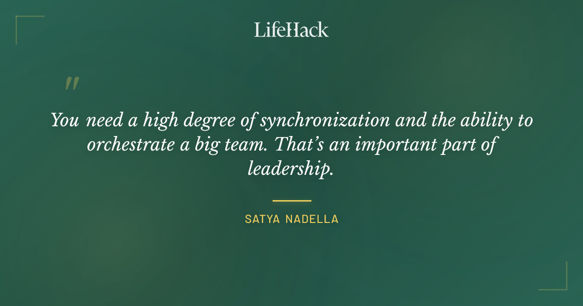 Quote by Satya Nadella