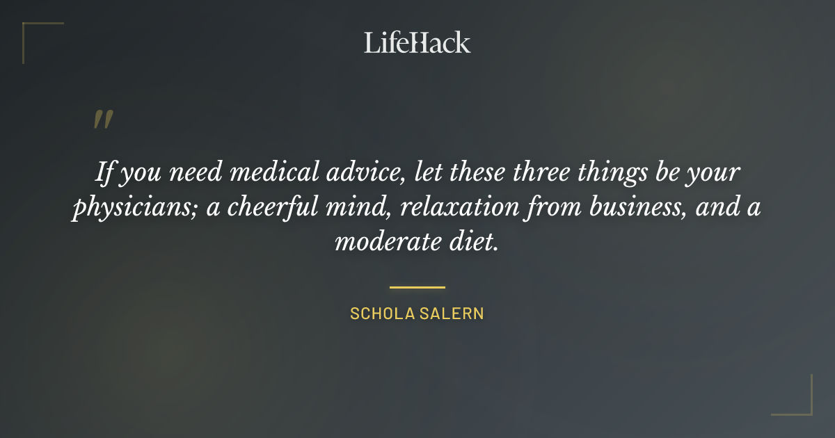 Quote by Schola Salern