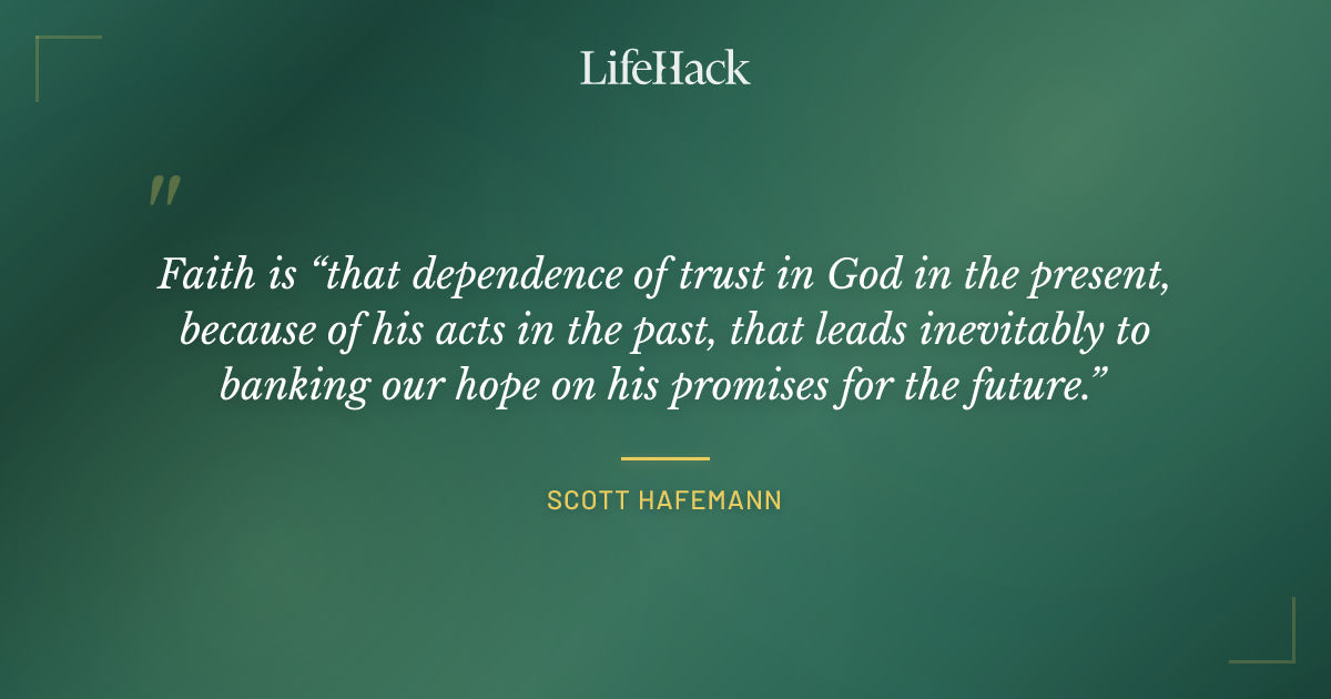 Quote by Scott Hafemann