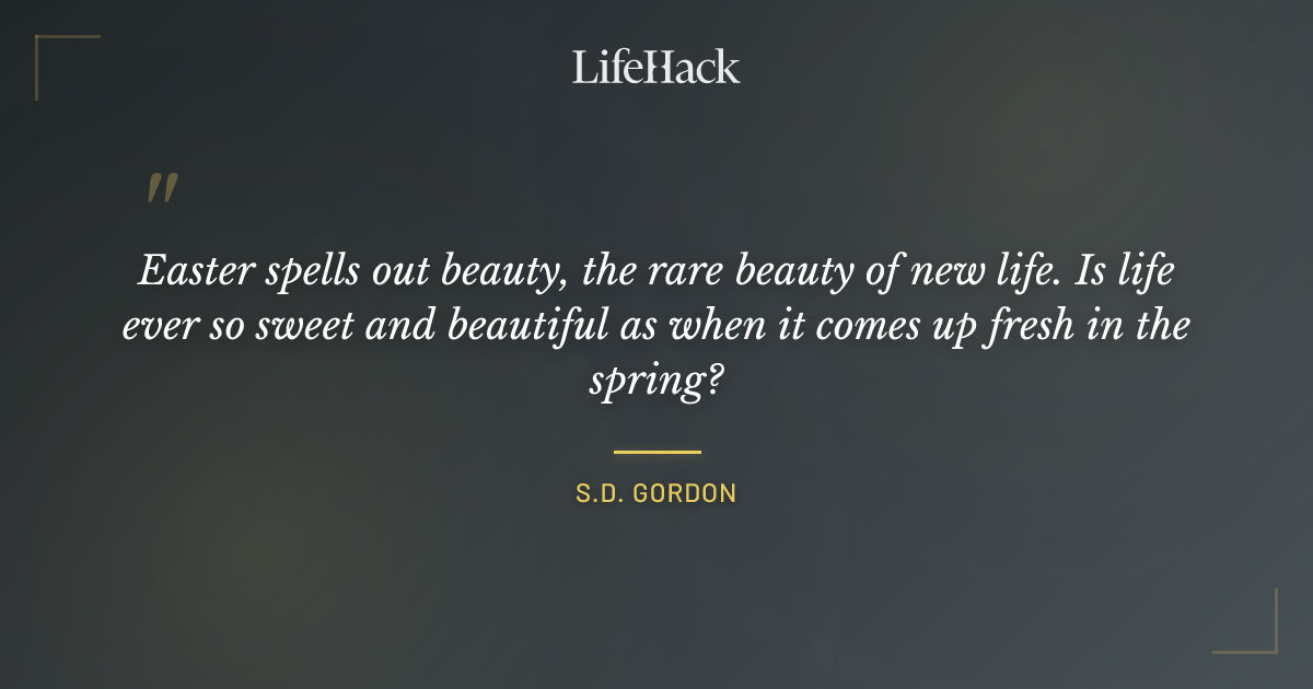 Quote by S.D. Gordon