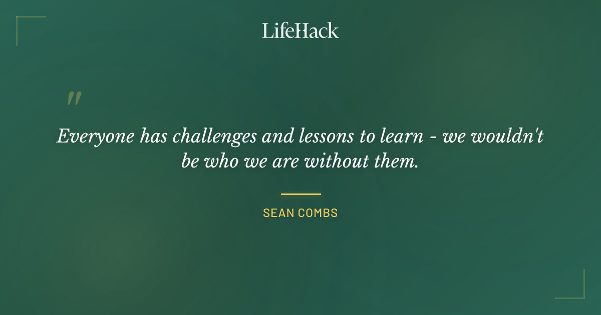 Quote by Sean Combs