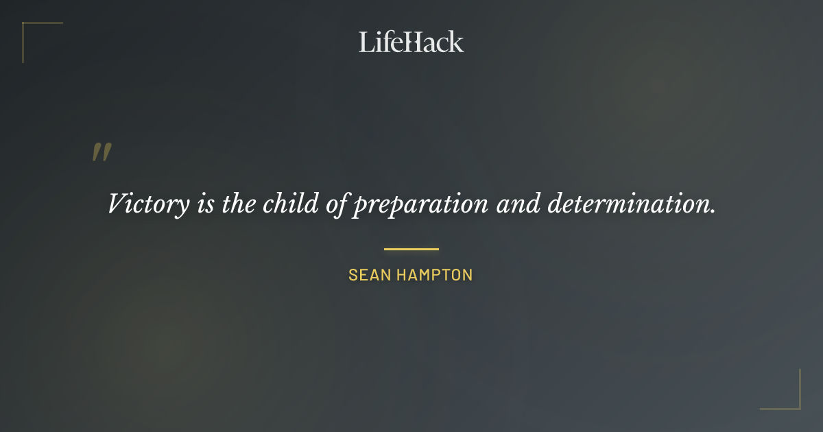 Quote by Sean Hampton
