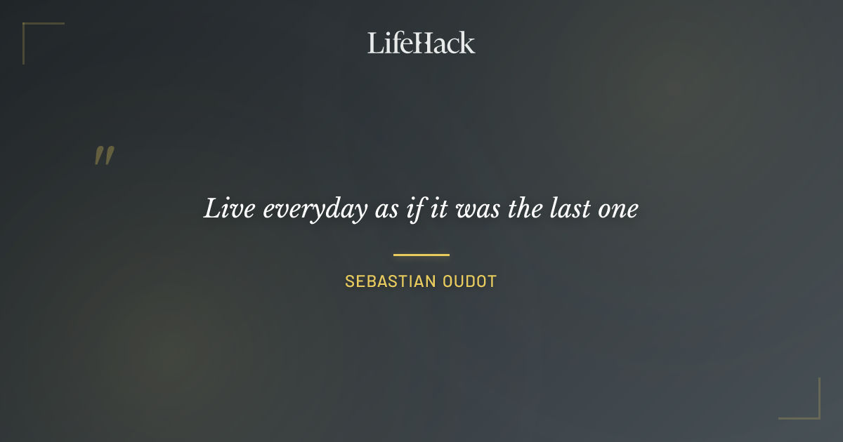 Quote by Sebastian Oudot