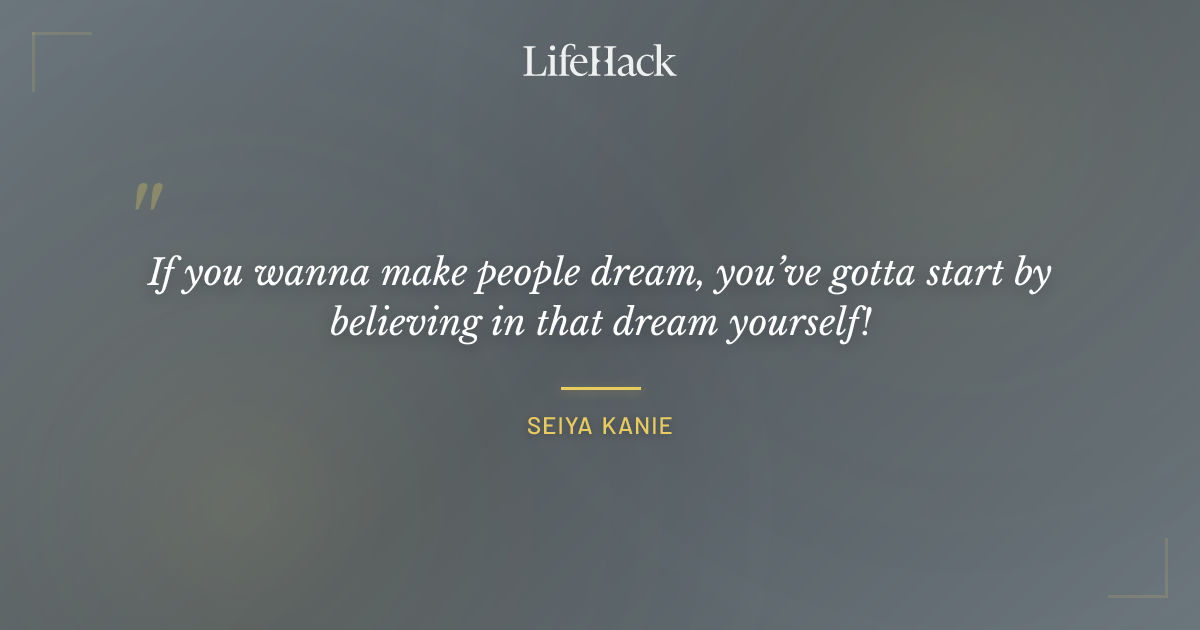 Quote by Seiya Kanie