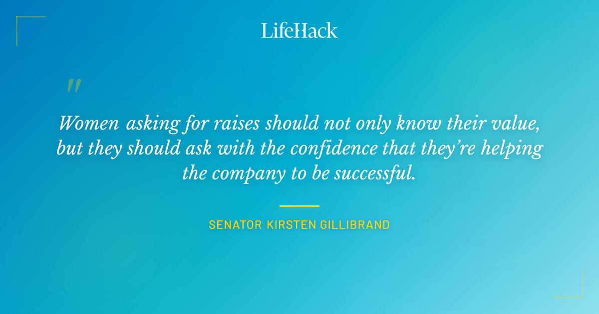 Quote by Senator Kirsten Gillibrand
