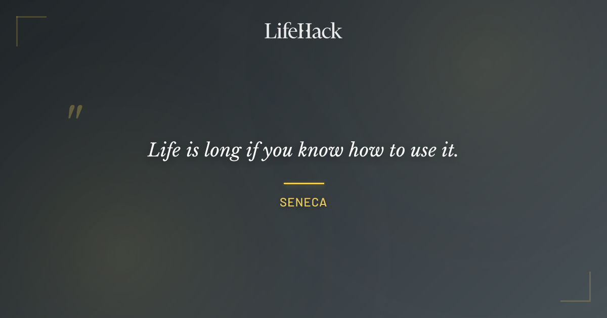 Quote by Seneca