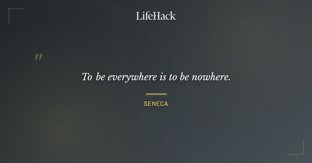 Quote by Seneca