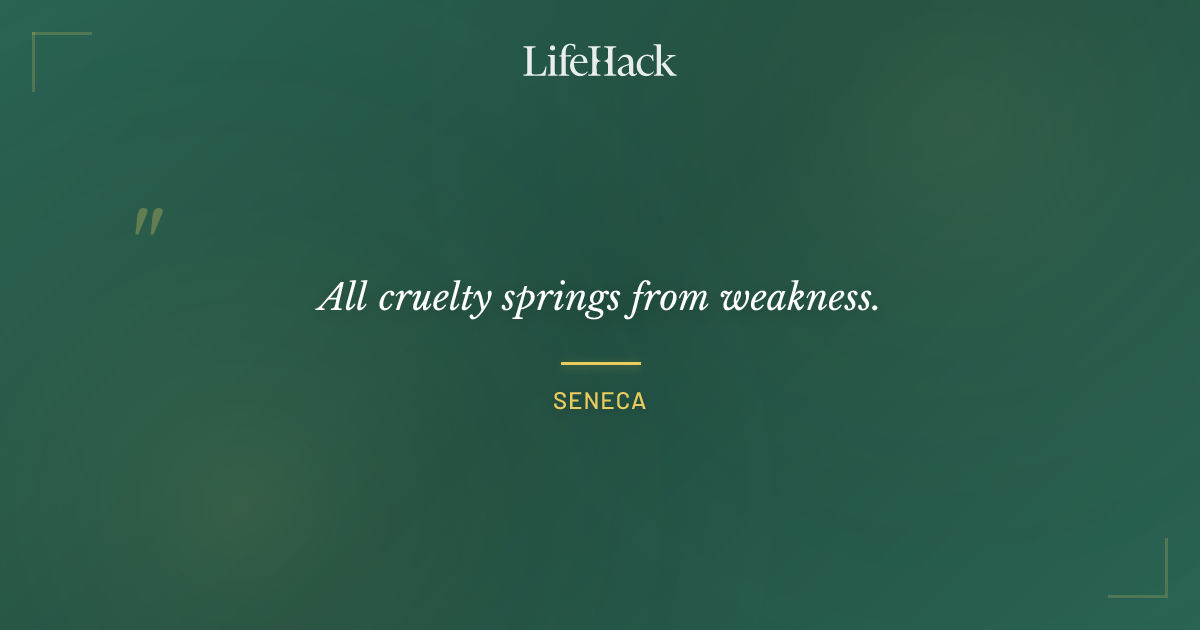 Quote by Seneca