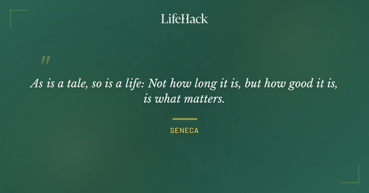 Quote by Seneca