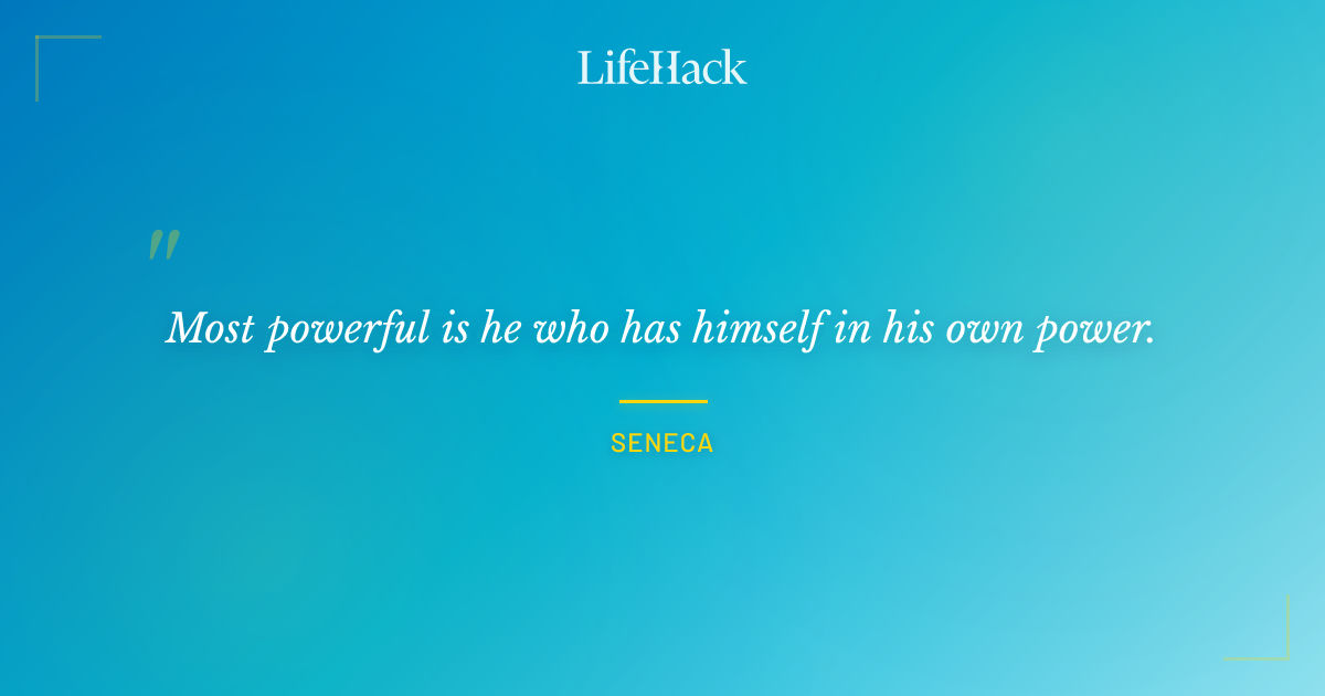 Quote by Seneca