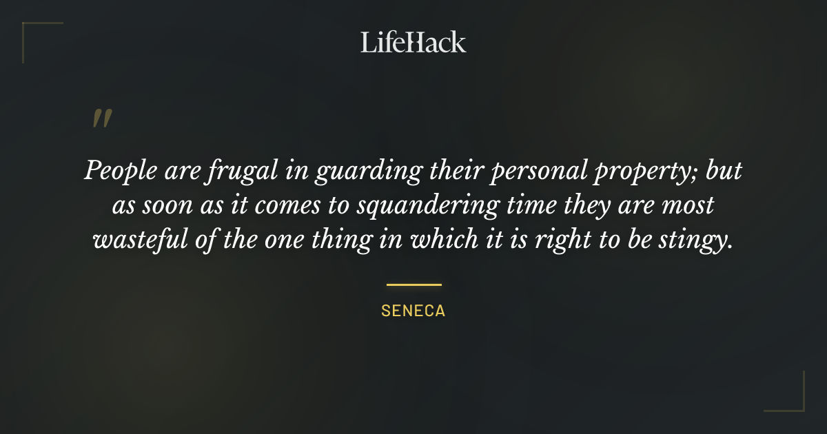 Quote by Seneca