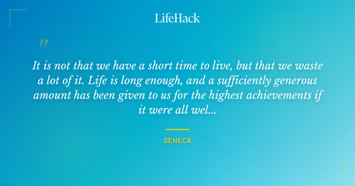 Quote by Seneca