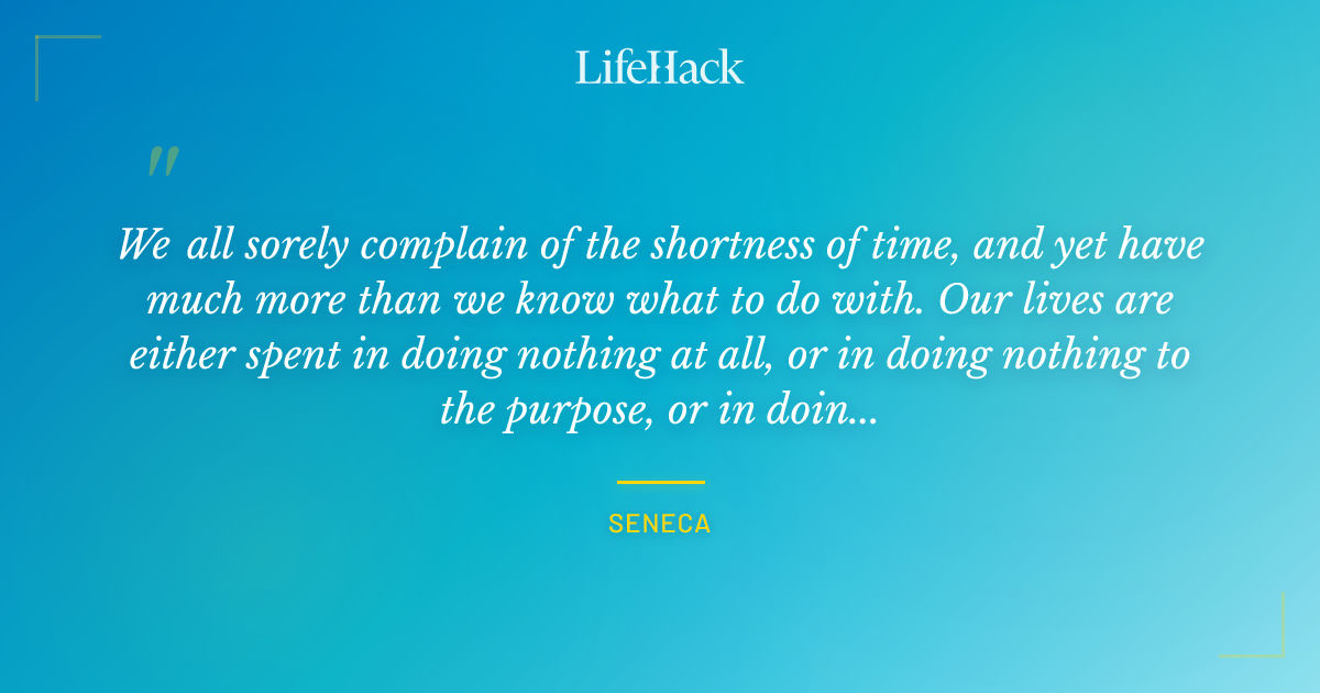 Quote by Seneca