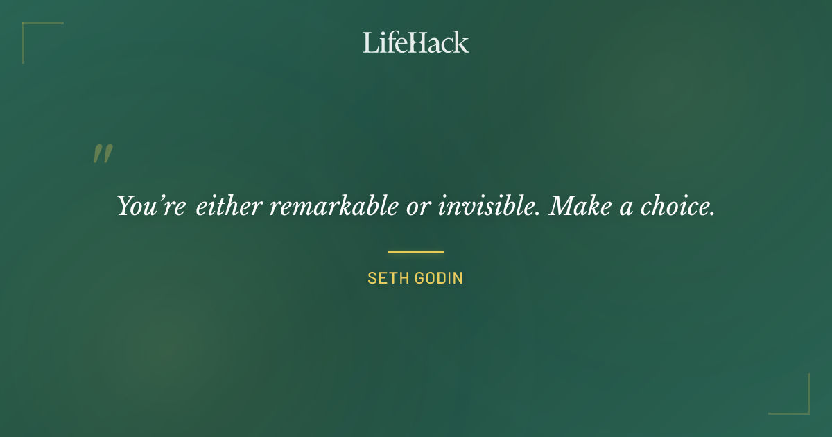 Quote by Seth Godin
