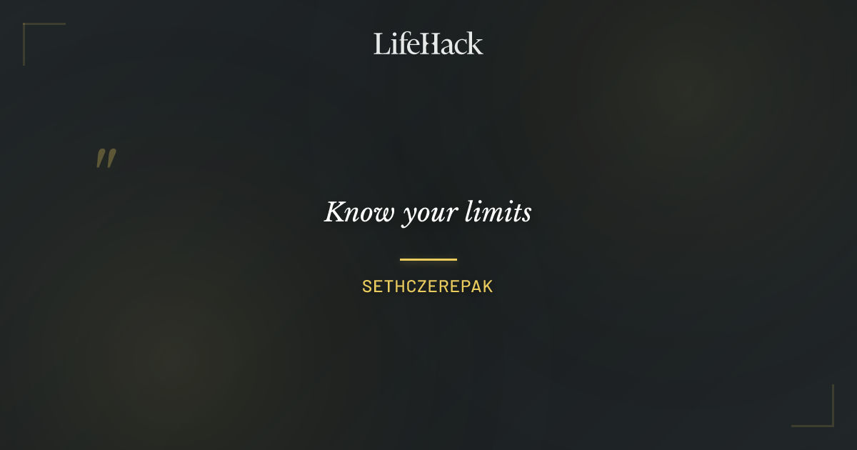 Quote by sethczerepak