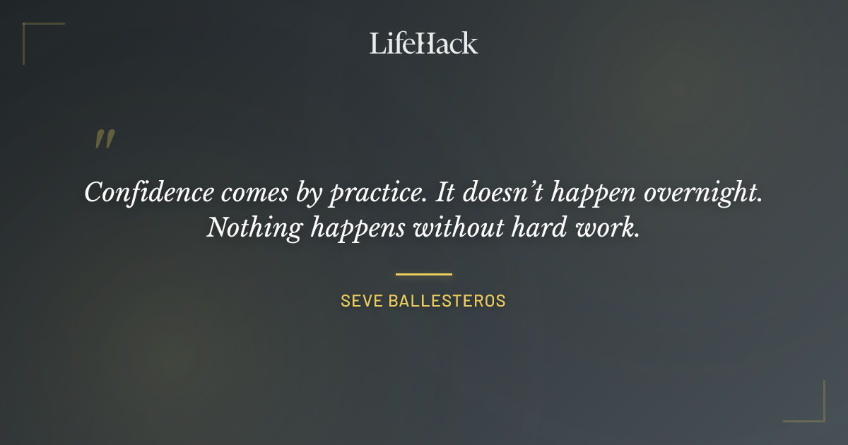 Quote by Seve Ballesteros