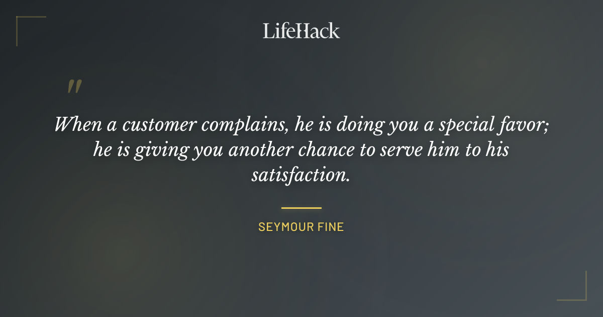 Quote by Seymour Fine