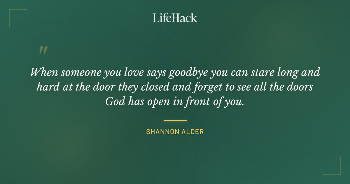 Quote by Shannon Alder