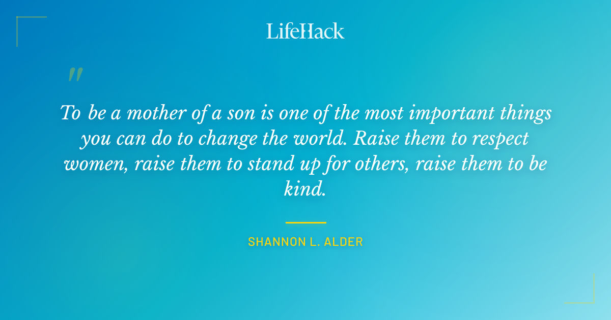 Quote by Shannon L. Alder