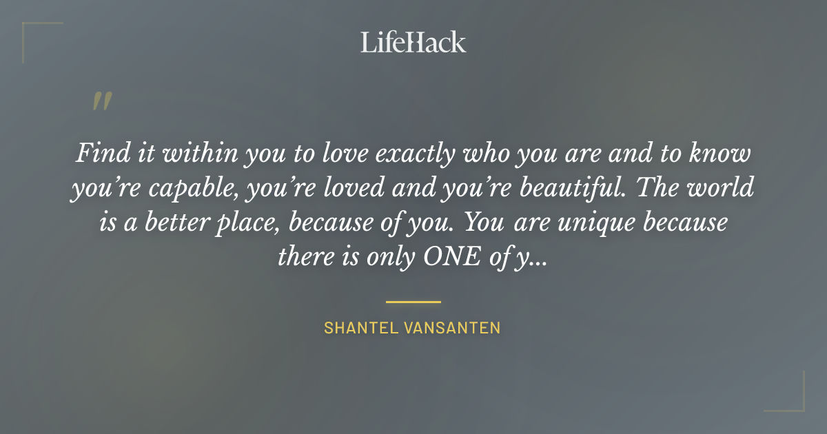 Quote by Shantel VanSanten