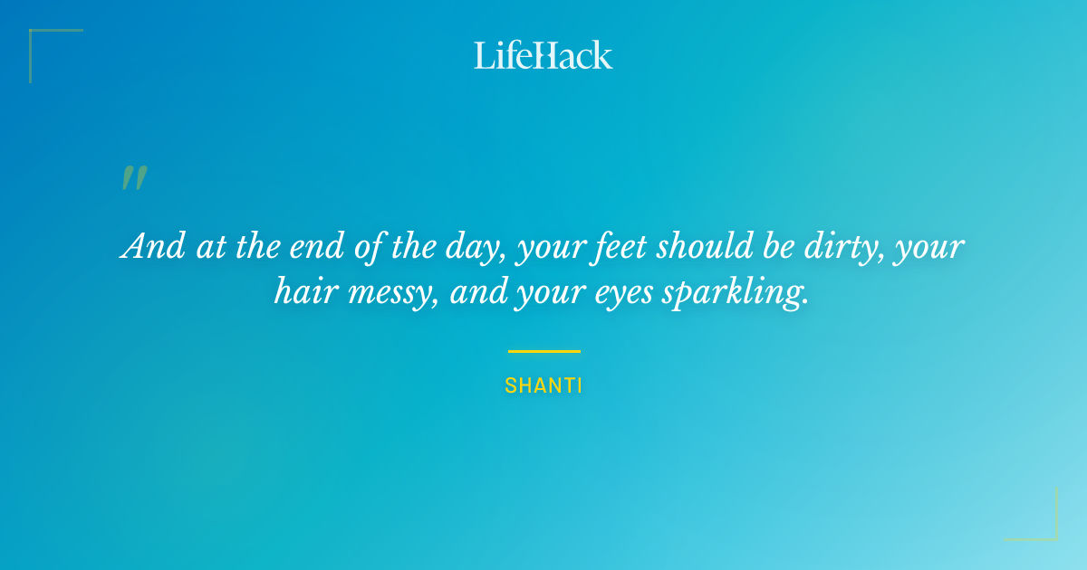 Quote by Shanti