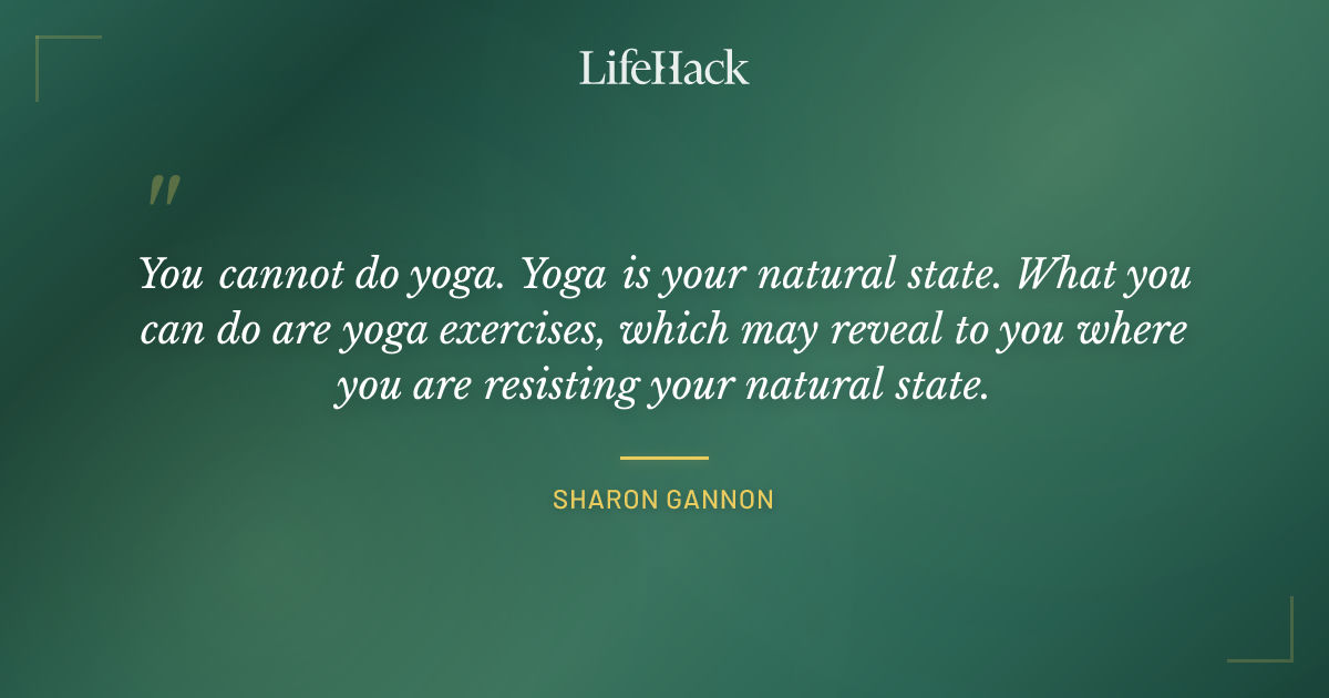 Quote by Sharon Gannon