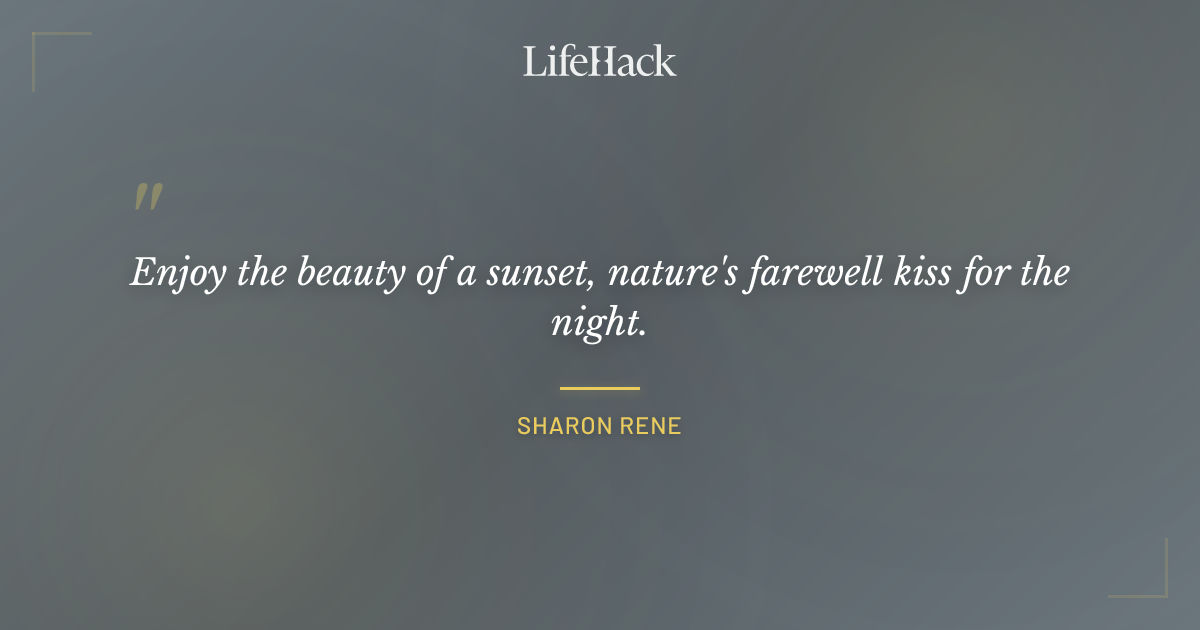 Quote by Sharon Rene