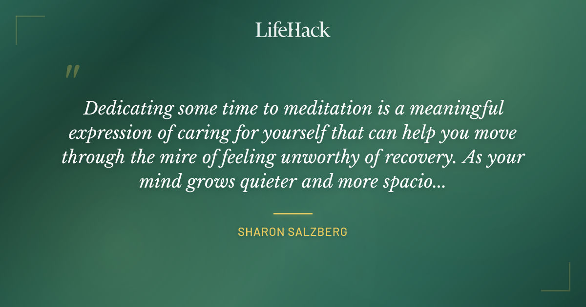 Quote by Sharon Salzberg