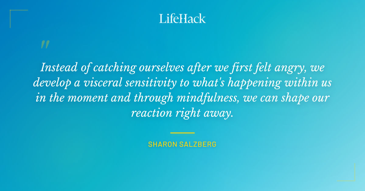 Quote by Sharon Salzberg
