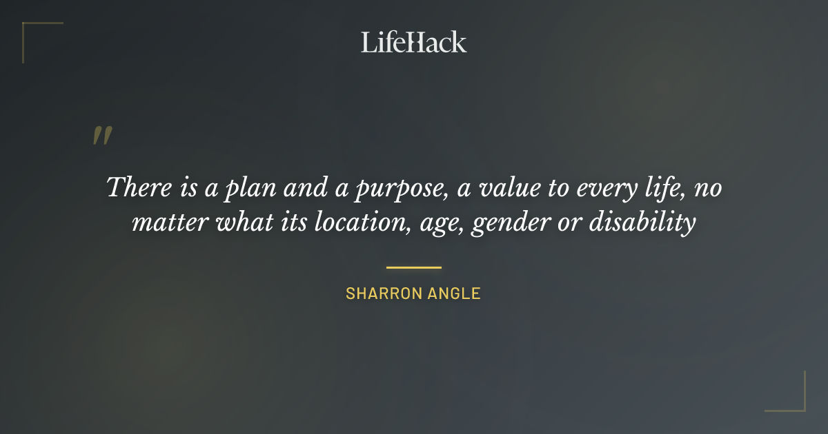 Quote by Sharron Angle