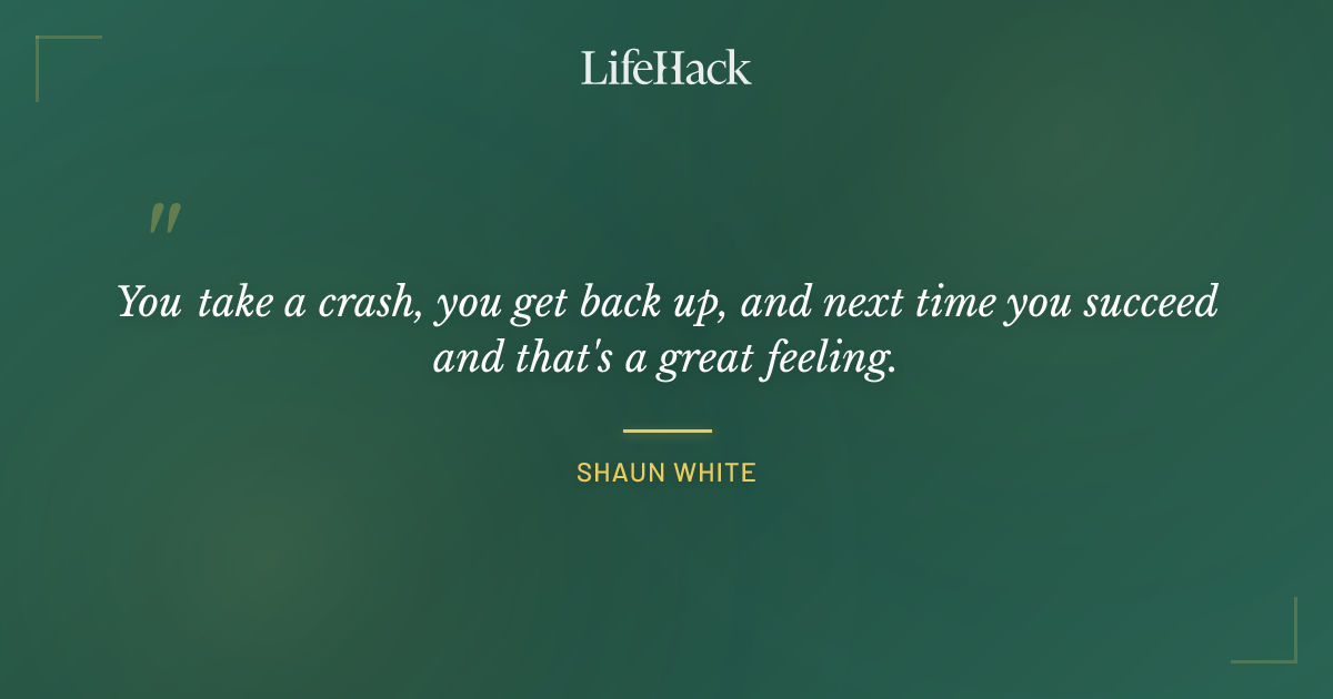 Quote by Shaun White