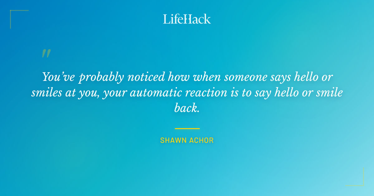 Quote by Shawn Achor