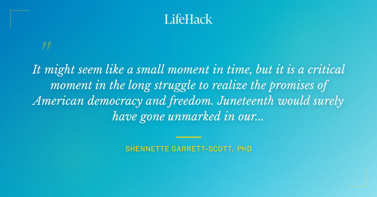 Quote by Shennette Garrett-Scott, PhD