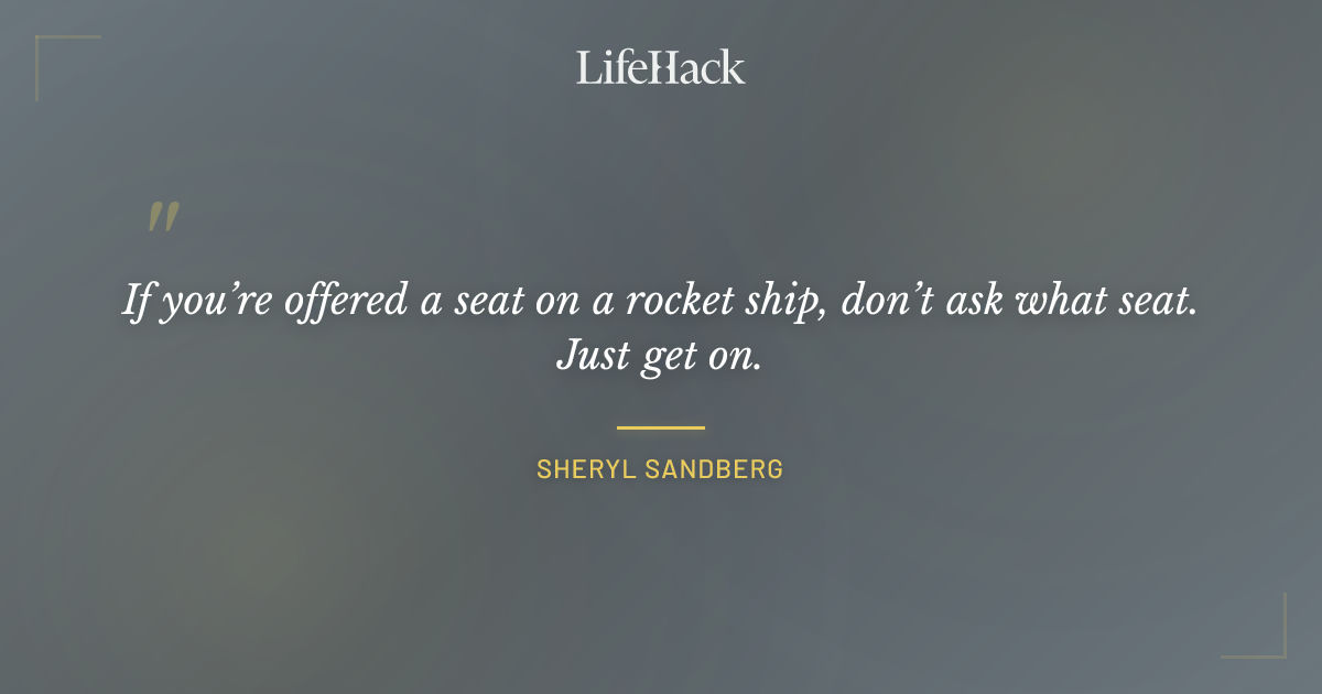 Quote by Sheryl Sandberg